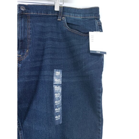 True Craft Athletic Jeans Men's Size 46x32 Flex - Picture 7 of 9